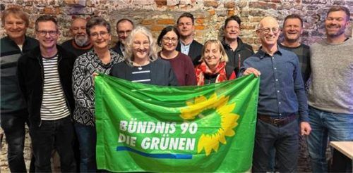 Die Kandidaten der Grünen in Gars. Foto grüne