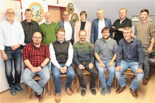 Die Kandidaten der neu gegründeten Wählergemeinschaft Zangberg (WGZ).Foto fenninger