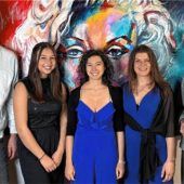 Powerfrauen präsentierten Doppelkonzert und Kunst an den Wänden