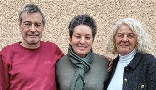 Die Listenführer der Bruckmühler SPD, Konrad Hammerl und Monika Kuchler, mit Landratskandidatin Alexandra Burgmaier (von links). Foto RE