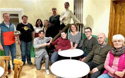 Die Proben für das neue Stück des Wendelsteintheaters laufen auf Hochtouren. Foto Wendelsteintheater