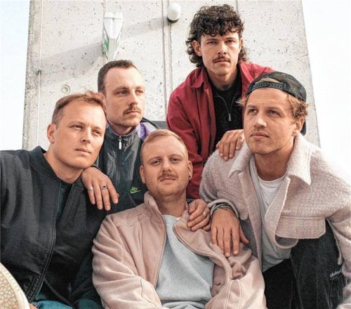 Die Rosenheimer Band „Kaffkiez“ wird am 19. und 20. Dezember in der Auerbräu-Festhalle spielen. Foto Kaffkiez