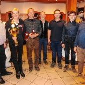 Barbara Graßl holte sich den Wanderpokal