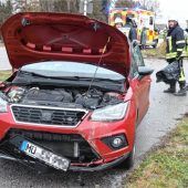 Unfall wegen Sekundenschlaf
