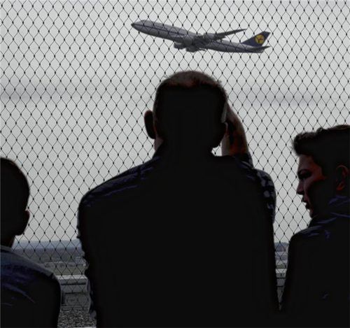 Eine Familie steht vor einer ungewissen Zukunft (Symbolfoto). Foto IMAGO