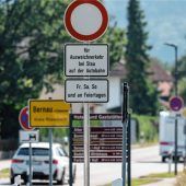 Abfahrts- und Durchfahrtsverbote sollen Ausweichverkehr eindämmen