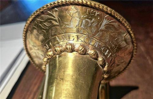 Einzigartig: Die Altposaune stammt aus der Werkstatt des Nürnberger Instrumentenbauers Johann Carl Kodisch.