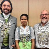 Weihnachtsfeier der Penzinger Schützen mit Königsproklamation