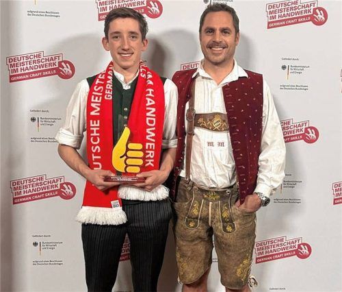 Für Matthias Madl (rechts) ist Kilian Demberger das beste Beispiel, dass man alles schaffen kann, wenn man es wirklich will. Foto privat