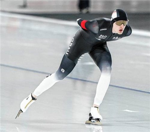 Gabriel Groß war beim Weltcup in Hamar zweitschnellster Deutscher auf seiner Distanz.Foto Imago Images