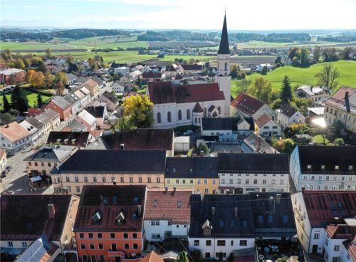 Haag könnte ein schöner Ort sein, wenn nicht der ganze Durchgangsverkehr wäre. Foto Barth