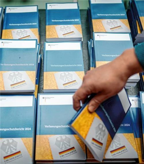 Im Verfassungsschutzbericht 2024 taucht auch „AUF1“ als rechtsextremistischer Verdachtsfall auf.Foto DPA