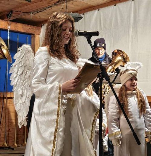 Jeden Tag kommt der Ampfinger Engel.