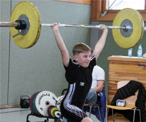 Jonas Stielner sicherte sich den ersten Platz.Foto re