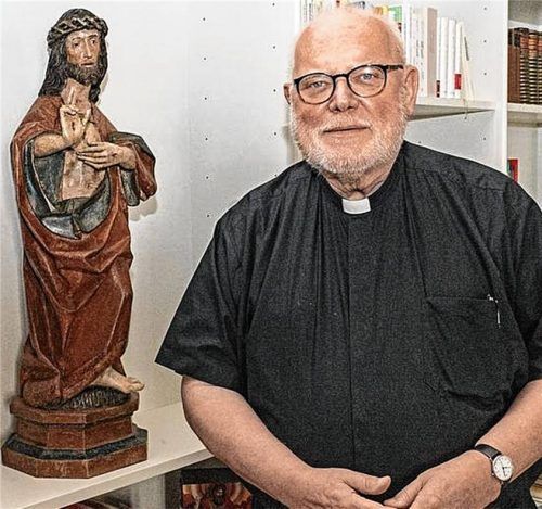 Kardinal Marx bei einem Interview im Sommer 2025. Foto Bodmer