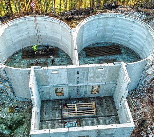 Kritischer Moment: Die Abdichtung der Decken steht an – und die ist stark witterungsabhängig.Foto Flug