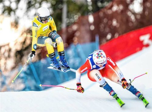 Luisa Klapprott (WSV Samerberg) sicherte sich in Innichen mit den Plätzen 15 und zwölf endgültig das Ticket für die Olympischen Spiele.Foto DSV/Kevin Voigt