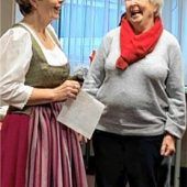 <p>Marlies Schwaller (links) mit Sigrid Rust.</p>