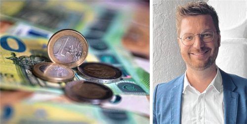 Mühldorfs Kämmerer Fabian Zierhofer legte im Stadtrat die Jahresrechnung für das Jahr 2024 vor. Er zeigte sich sehr zufrieden damit, wie die Stadt gewirtschaftet hat.Fotos  Latta/Dpa
