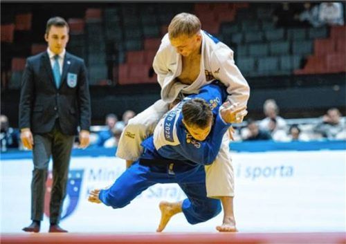 Patrick Weisser bei einem seiner Auftritte in Sarajevo.Foto re