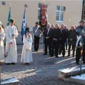 Gefallener Soldaten gedacht