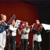 Musikschüler schenken eine Stunde Besinnung im Chiemseesaal