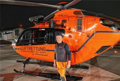 Robert Portenkirchner ist leitender TC-HEMS am Standort Traunstein. Er fliegt täglich Einsätze auf dem Rettungshubschrauber Christoph 14. Foto Huber