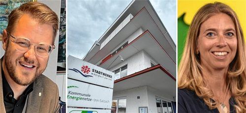 Rund um die Mühldorfer Stadtwerke und städtische Geldanlagen hatte Kathrin Enzinger viele Fragen an Mühldorfs Bürgermeister Michael Hetzl. Foto Christa Latta, Markus Honervogt, Kathrin Enzinger