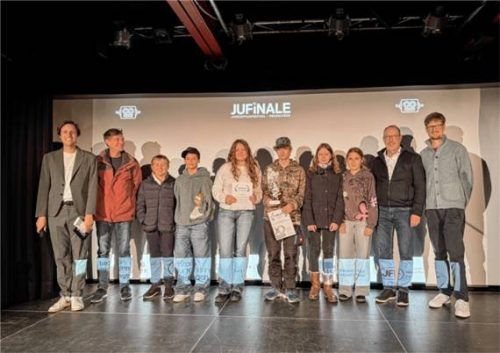 Schlussapplaus für die Teilnehmer aus der Nachwuchsfilmszene beim Jugendfilmfestival.Fotos Bezirksjugendring Oberbayern