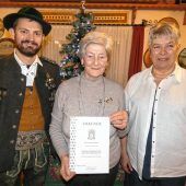 Ehrungen für langjährige Mitglieder bei der SG Erlstätt