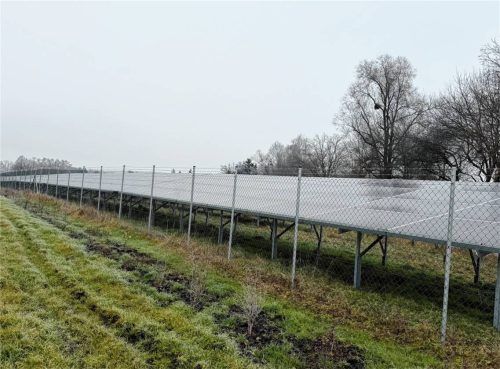 Seit Kurzem erzeugt die PV-Anlage in der Eulenau Strom. Foto Kotter