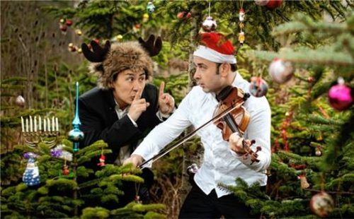 Sie sind nicht nur zwei erstklassige Musiker, sondern auch sehr lustig: Aleksey Igudesman und Hyung-ki Joo. Foto Wesely