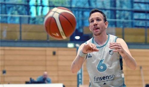 Timo Fliege hat mit den SBR-Basketballern einen Heimsieg eingefahren.Foto Hans-Jürgen Ziegler