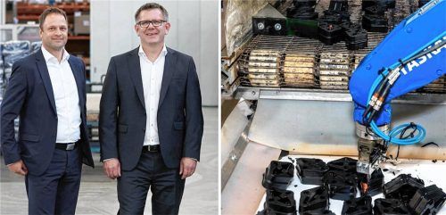 Trotz Schulden und laufendem Insolvenzverfahren: Die SGF-Geschäftsführer Josef Wimmer (links) und Arne Festerling sind optimistisch; die Produktion läuft weiter, die Kunden bleiben an Bord. Foto SGF; Rudolf Mayer