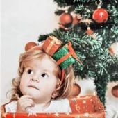 Frohe Weihnachten, kleine Hanna!