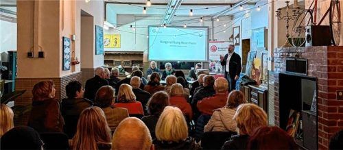 Wie wichtig bürgerschaftliches Engagement für eine gesunde Stadtgesellschaft ist, wurde bei der Stifterversammlung der Bürgerstiftung Rosenheim betont.Foto Bürgerstiftung Rosenheim
