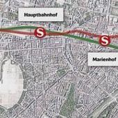 Sie graben unsere zweite Stammstrecke