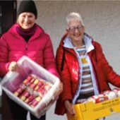 Süßes Gebäck für Flüchtlinge