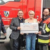 Spende für die Freiwillige Feuerwehr Feldolling