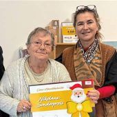 Lions freuen sich mit Maria Dieterle