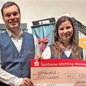 Spende für Musikverein