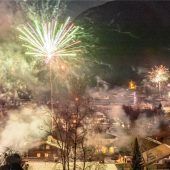 Bester Blick auf das Feuerwerk