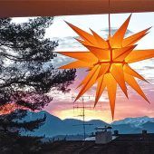 Winterlicher Blick aus dem Fenster