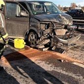 Autobahn bei Bernau komplett gesperrt
