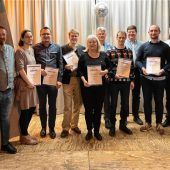 Stadtkapelle Rosenheim ehrt Musiker für 260 Jahre Mitgliedschaft