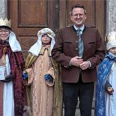 Sternsinger beim Bürgermeister