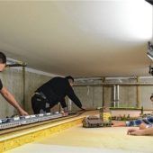 Modellbahnausstellung in der Kantine