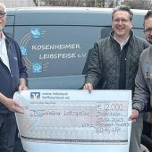 Lions Club spendet an die Rosenheimer Leibspeise