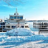 Strahlender Wintertag in Prien