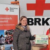 Spende für BRK-Herzenswunsch-Hospizmobil